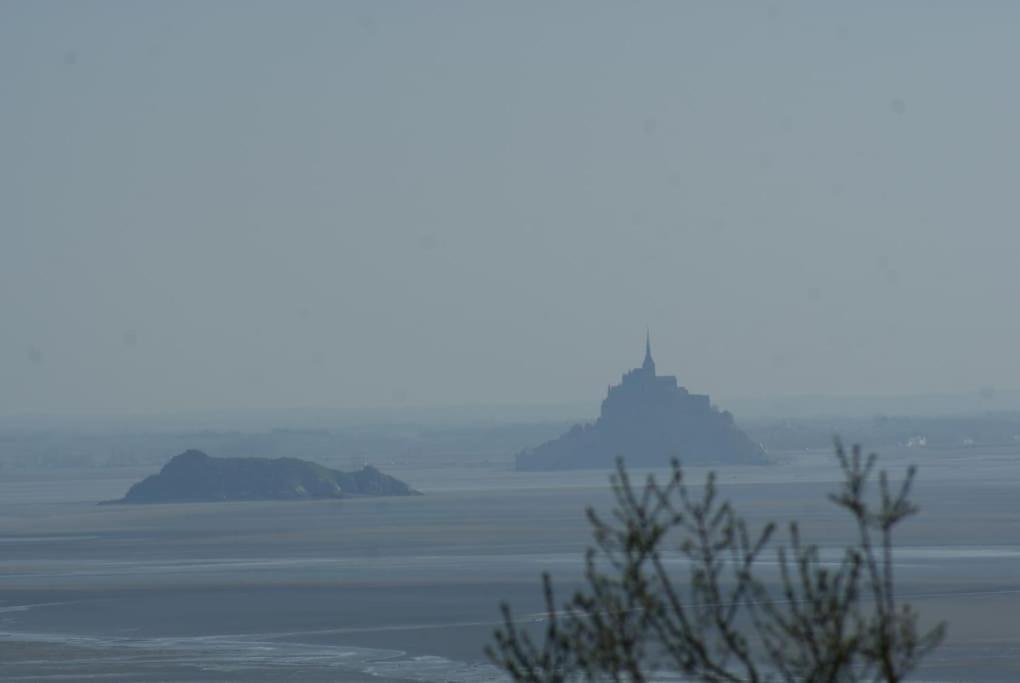 Maison Vue Sur Le Mont Saint Michel Et Sa Baie Champeaux Kültér fotó
