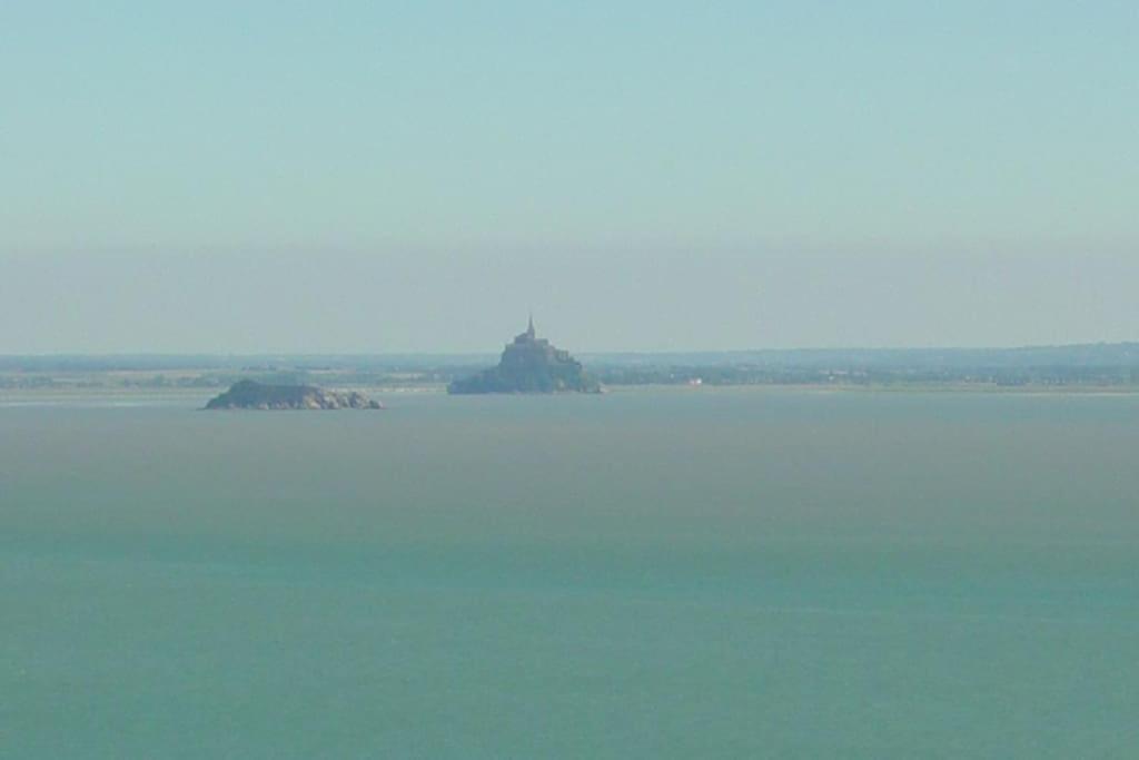 Maison Vue Sur Le Mont Saint Michel Et Sa Baie Champeaux Kültér fotó