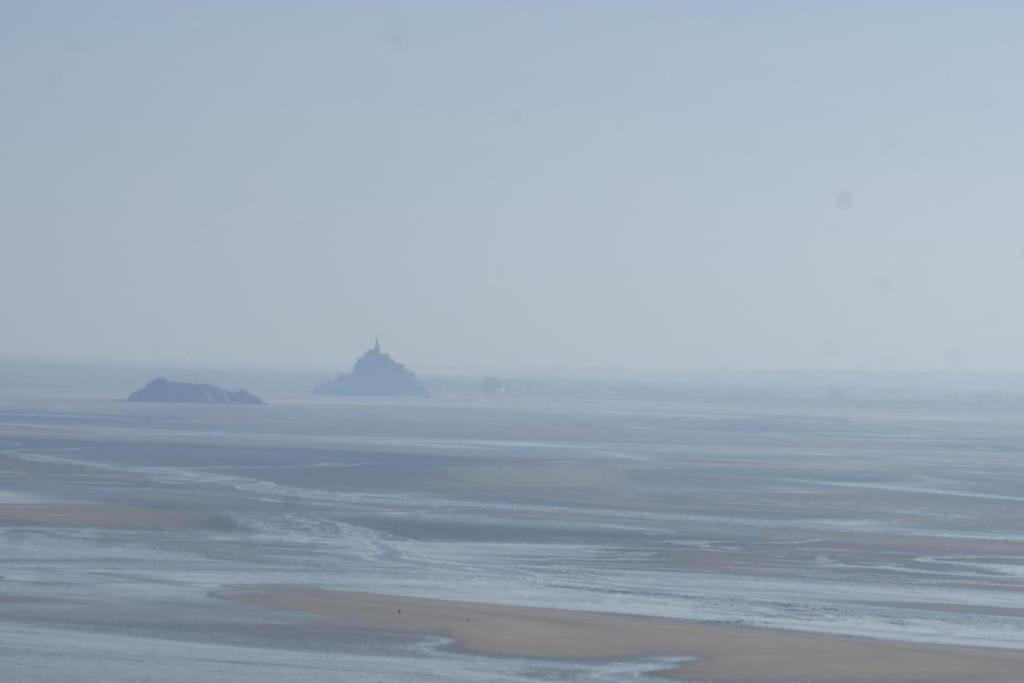 Maison Vue Sur Le Mont Saint Michel Et Sa Baie Champeaux Kültér fotó